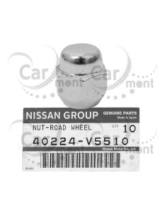 Nakrętka koła M12x1.25 - Nissan Pickup Navara Patrol - 40224-V5510 40224V5510  - Oryginał Nissan