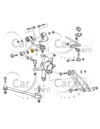 Podkładka mimośrodowa wahacza tylnego - Lexus IS SC GS - 48198-30080 4819830080 - Oryginał Toyota Lexus
