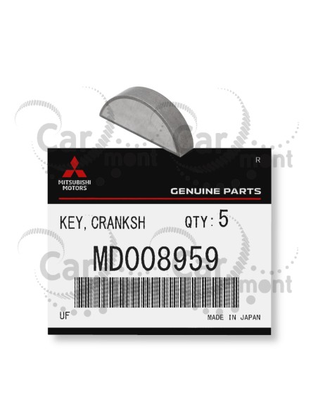 Klin do mocowania koła pasowego - Mitsubishi Pajero Outlander L300 L400 - MD008959 - Oryginał
