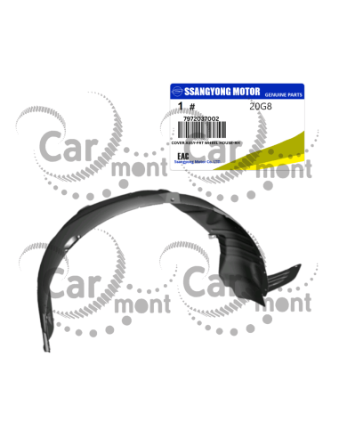 Nadkole przednie prawe KGM Korando 2019-... 7972037002