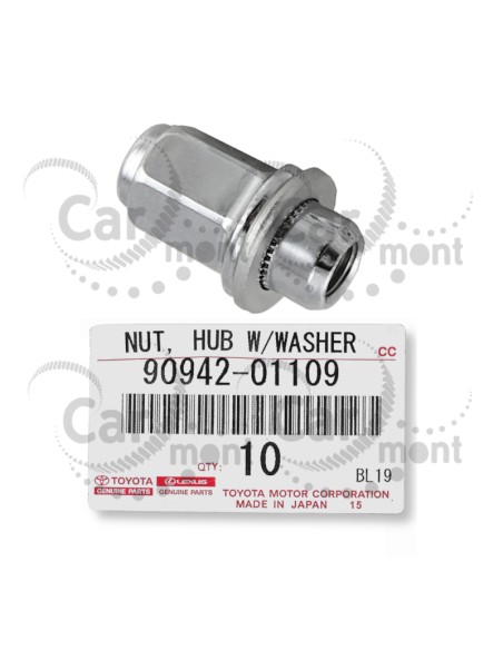 Nakrętka szpilki koła  - Toyota Hilux RAV4 Land Cruiser - 90942-01109 9094201109 - Oryginał Toyota