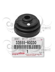 Osłona dźwigni zmiany biegów - Toyota Land Cruiser Hilux - 33555-60030 3355560030 - Oryginał Toyota