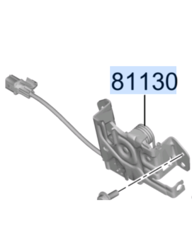 Zamek maski Kia EV9 Hyundai Ioniq 9 81130DO000 81130-DO000