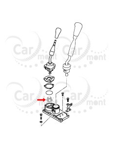 Tuleja lewarka skrzyni biegów - Mitsubishi L200 KB4 2.5DiD Pajero Sport KH - 3260A106 3260A066 3260A029 2