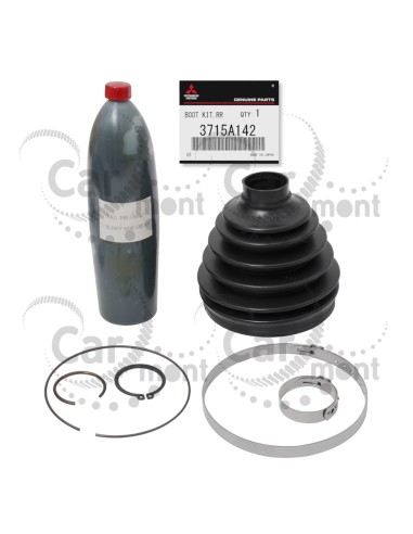 Osłona przegubu tylnego wewnętrznego - Mitsubishi Pajero IV - 3715A142 - Oryginał Mitsubishi