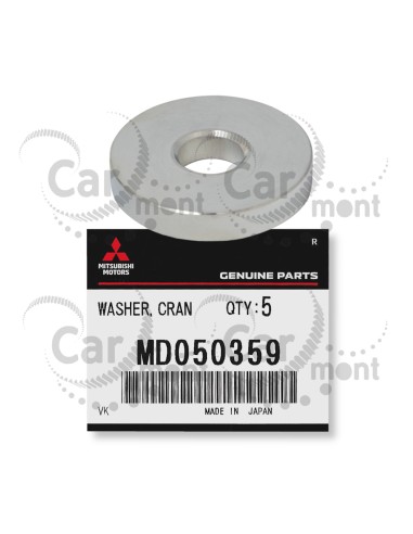 Podkładka śruby koła pasowego - Mitsubishi Pajero L200 L300 L400 2.5 TD - MD050359 - Oryginał Mitsubishi