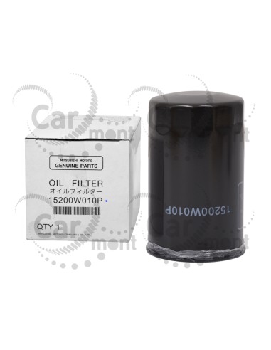 Filtr oleju - Mitsubishi L200 KB4T Pajero Sport KH4 2.5DiD - 15200W010P 1230A186 1230A114 - Oryginał Mitsubishi