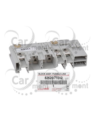 Kaseta bezpieczników - Toyota Hilux KUN25 /26 - 82620-71012 8262071012 - Oryginał Toyota