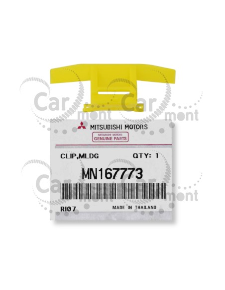Klips spinka montażowa listwy dachowej - Mitsubishi L200 KB4 Pajero Sport KH - MN167773 - Oryginał Mitsubishi