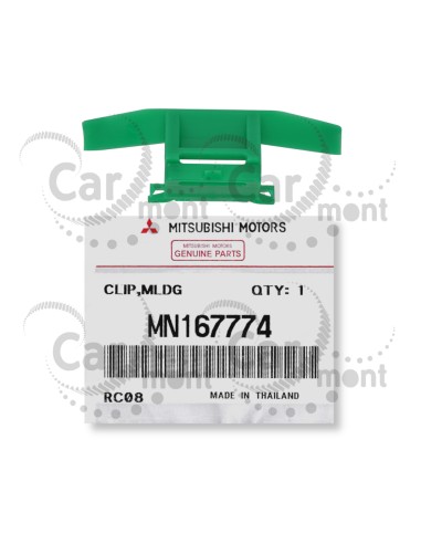 Klips spinka montażowa listwy dachowej - Mitsubishi L200 KB4 Pajero Sport KH - MN167774 - Oryginał Mitsubishi