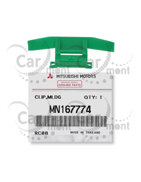 Klips spinka montażowa listwy dachowej - Mitsubishi L200 KB4 Pajero Sport KH - MN167774 - Oryginał Mitsubishi