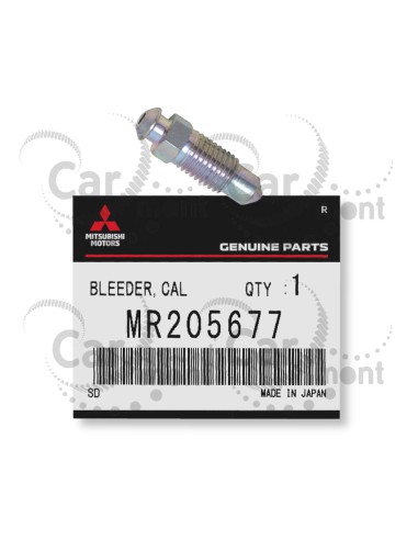 Odpowietrznik zacisku hamulcowego przedniego - Mitsubishi Pajero Grandis Pinin - MR205677 - Oryginał Mitsubishi