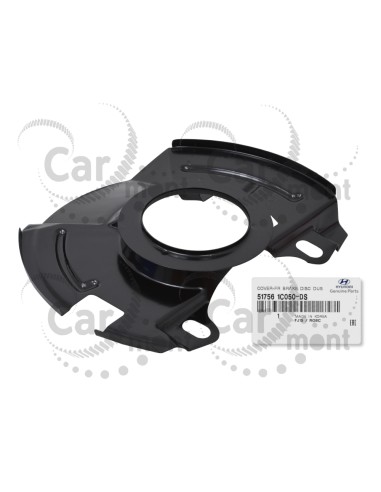 Osłona tarczy hamulcowej przód prawa - Hyundai Getz (TB) - 51756-1C050-DS - Oryginał Hyundai
