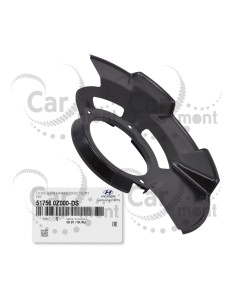 Osłona tarczy hamulcowej przód prawa - Hyundai Tucson I KIA Sportage II - 51756-0Z000-DS - Oryginał Hyundai KIA