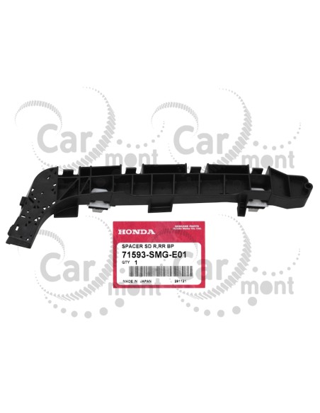 Ślizg zderzaka tylnego - prawy - Honda Civic VIII - 71593-SMG-E01 71593SMGE01 - Oryginał Honda
