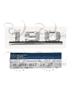 Emblemat tylnej klapy bagażnika 190E - Mercedes W201 1982-1993 -  A 201 817 19 15 A2018171915 - Oryginał Mercedes