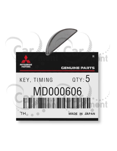 Klin koła pasowego wału korbowego - Mitsubishi Pajero L200 Hyundai Galloper 2.5 TD - MD000606 - Oryginał Mitsubishi