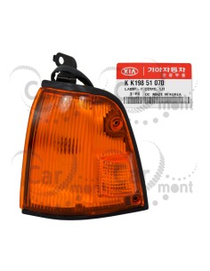 Kierunkowskaz przedni lewy - KIA Pride Ford Festiva Mazda 121 (DA) - KK198-51-070 KK19851070 - Oryginał KIA