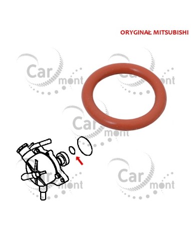 Oring pompy vacuum - Mitsubishi L200 2.5 DID KB4 Pajero Sport KH4 - 2020A009 - Oryginał Mitsubishi