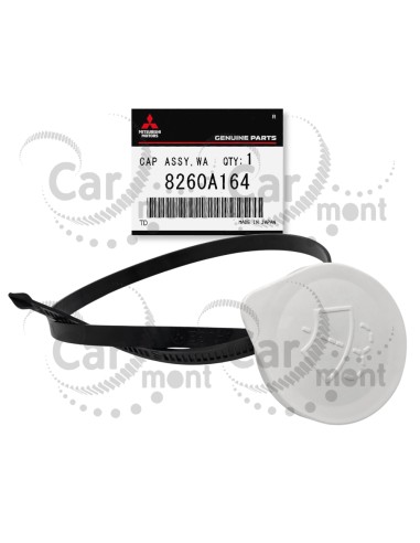 Korek kapsel zbiorniczka płynu spryskiwaczy - Mitsubishi Lancer CX/CY - 8260A164 - Oryginał Mitsubishi