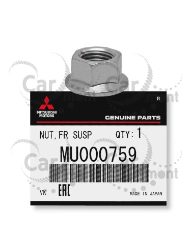 Nakrętka zawieszenia przedniego - Mitsubishi Pajero III IV Outlander Lancer- MU000759 - Oryginał Mitsubishi