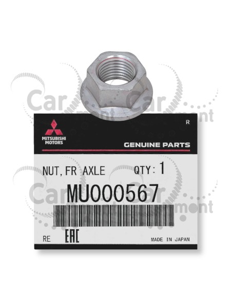 Nakrętka przedniego zawieszenia - Mitsubishi L200 Pajero Sport Outlander ASX - MU000567 - Oryginał Mitsubishi