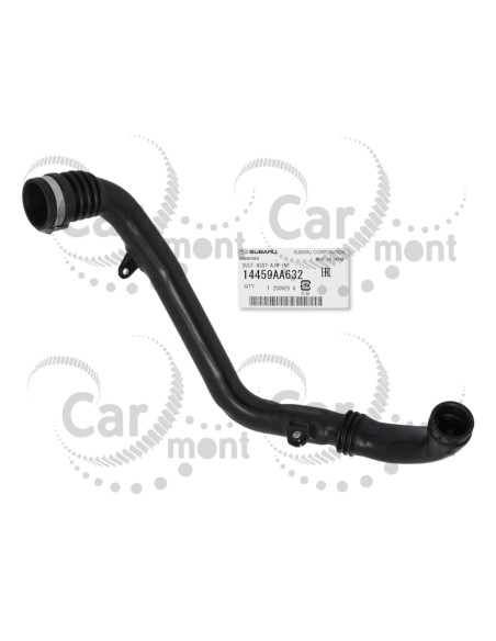 Przewód rura dolotowa intercoolera - Subaru Forester Impreza Legacy 2.0L - 14459AA632 - Oryginał Subaru