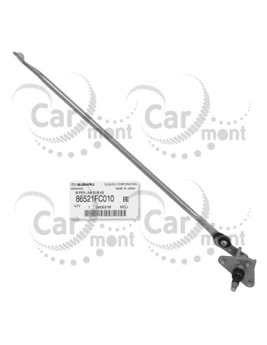 Mechanizm wycieraczek szyby przedniej - Subaru Forester S10 - 86521FC010 - Oryginał Subaru