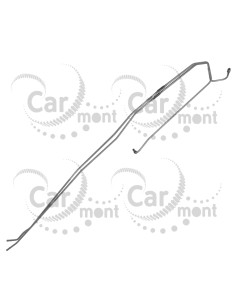 Rurki filtr cząsteczek stałych DPF - Mitsubishi Pajero IV 3.2 DI-D - 1570A968