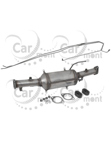 Filtr cząsteczek stałych DPF z rurkami - Mitsubishi Pajero IV 3.2 DI-D - 1583A006 1583A080 1583A056 1570A968