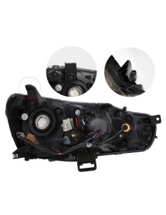Lampa przednia reflektor HALOGEN lewy Mitsubishi Outlander CW_W 2009-2012 - 8301B553 8301B941 8301C407 2