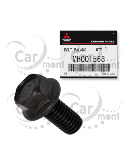 Śruba wałka balansowego Mitsubishi Pajero Montero 3.2DiD - MH001568 - Oryginał Mitsubishi