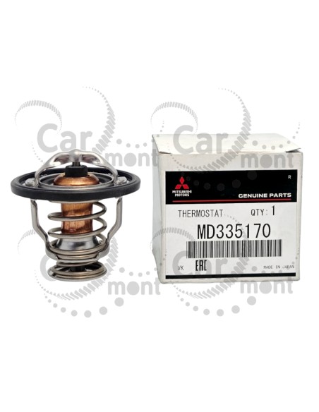 Termostat 82°C Mitsubishi Pajero L200 L400 Pajero Sport 2.5TD - MD335170 - Oryginał Mitsubishi