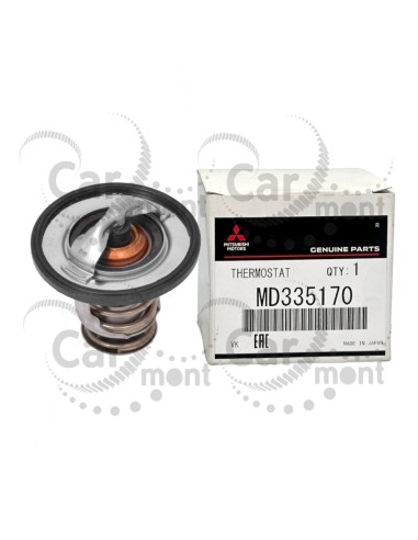 Termostat 82°C Mitsubishi Pajero L200 L400 Pajero Sport 2.5TD - MD335170 - Oryginał Mitsubishi