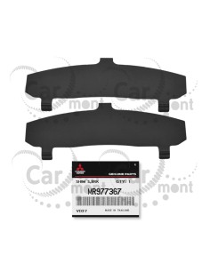 Podkładki antywibracyjne klocków hamulcowych przód Mitsubishi L200 2.5.TD K74 - MR977367 - Oryginał Mitsubishi