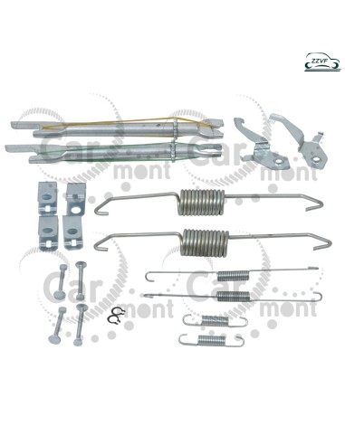 Zestaw montażowy szczęk hamulcowych Mitsubishi L200 KB4 KK/KL Pajero Sport Fiat Fullback - 4600A139 4600A140