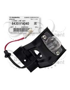 Lampa oświetlenia tablicy rejestracyjnej Subaru Impreza 1996-2001 - 84301FA040 - Oryginał Subaru