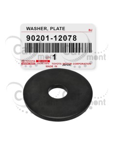 Podkładka poduszki ramy - Toyota Land Cruiser Lexus GX LX - 90201-12078 - Oryginał Toyota