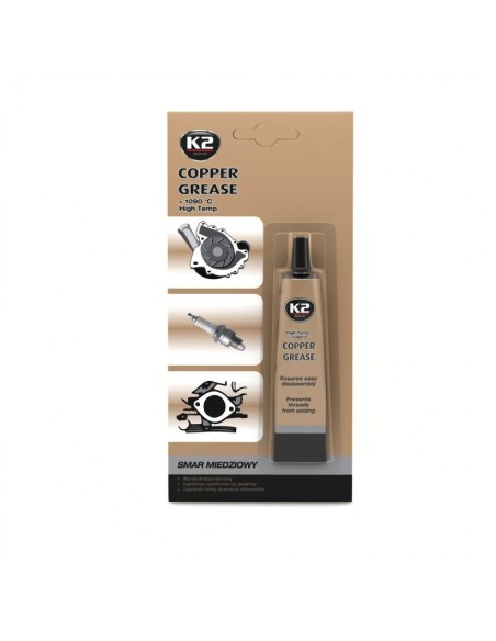 Smar miedziowy wysokotemperaturowy w tubce K2 Copper Grease – 20g