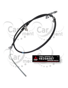 Linka hamulca ręcznego - lewa Mitsubishi Pajero IV Long - 4820A087 - Oryginał Mitsubishi