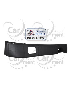 Ślizg wspornik zderzaka przedniego / górny / prawy - Santa Fe IV (TM TMA) - 86526-S1500 86526S1500 - Oryginał Korea