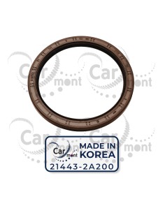 Uszczelniacz wału korbowego tył 91*111*9 - Mitsubishi Hyundai KIA - 21443-2A200 MD372251 1052B178 - Korea