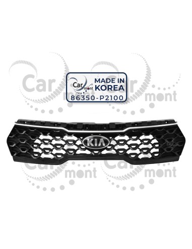 Grill atrapa zderzaka przedniego - Kia Sorento IV (MQ4) 2020-.. - 86350-P2100 86350P2100 - Korea