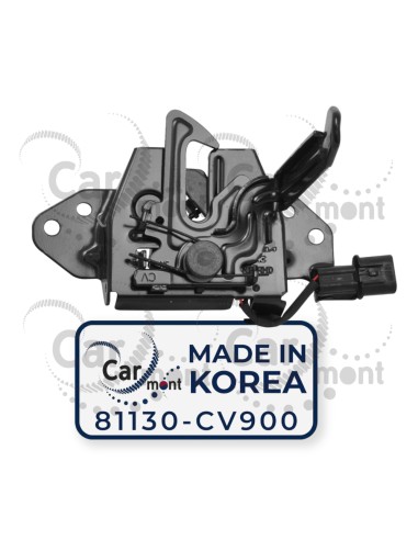 Zamek maski / pokrywy silnika - z czujnikiem otwarcia - KIA EV6 (CV) - 81130CV900 81130-CV900 - Korea