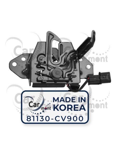 Zamek maski / pokrywy silnika - z czujnikiem otwarcia - KIA EV6 (CV) - 81130CV900 81130-CV900 - Korea