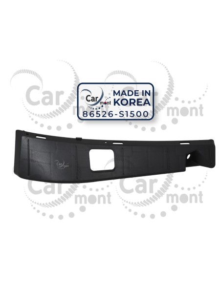 Ślizg wspornik zderzaka przedniego / górny / prawy - Santa Fe IV (TM TMA) - 86526-S1500 86526S1500 - Korea