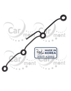 Listwa przelewowa paliwa Mitsubishi Pajero L200 Galloper 2.5TD - 31517-42002 MD084930 - Korea