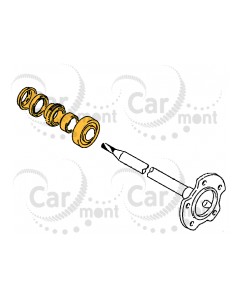 Zestaw naprawczy tylnej półosi do Suzuki Jimny - 09269-35009 43485-76J00 43485-73000 43588-73000 09283-48007 2