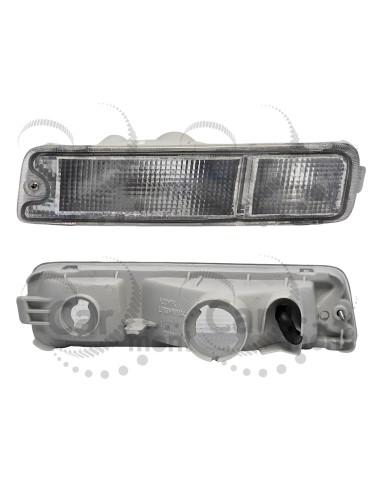 Kierunkowskaz lewy w zderzak przedni Mitsubishi L200 II 2.5TD - MR990725 - Depo