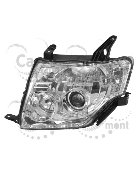 Lampa przednia / reflektor lewy - halogen do Mitsubishi Pajero IV - 8301C151 8301A893 8301C129